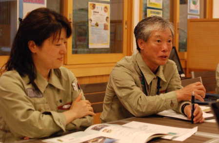 石坂専務と熊谷執行役員