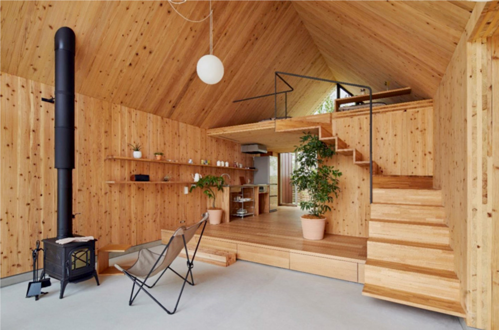 八ヶ岳高原 森の小屋プロジェクト「MOUNT FUJI ARCHITECTS STUDIO 原田真宏氏、麻魚氏のモデルプラン」