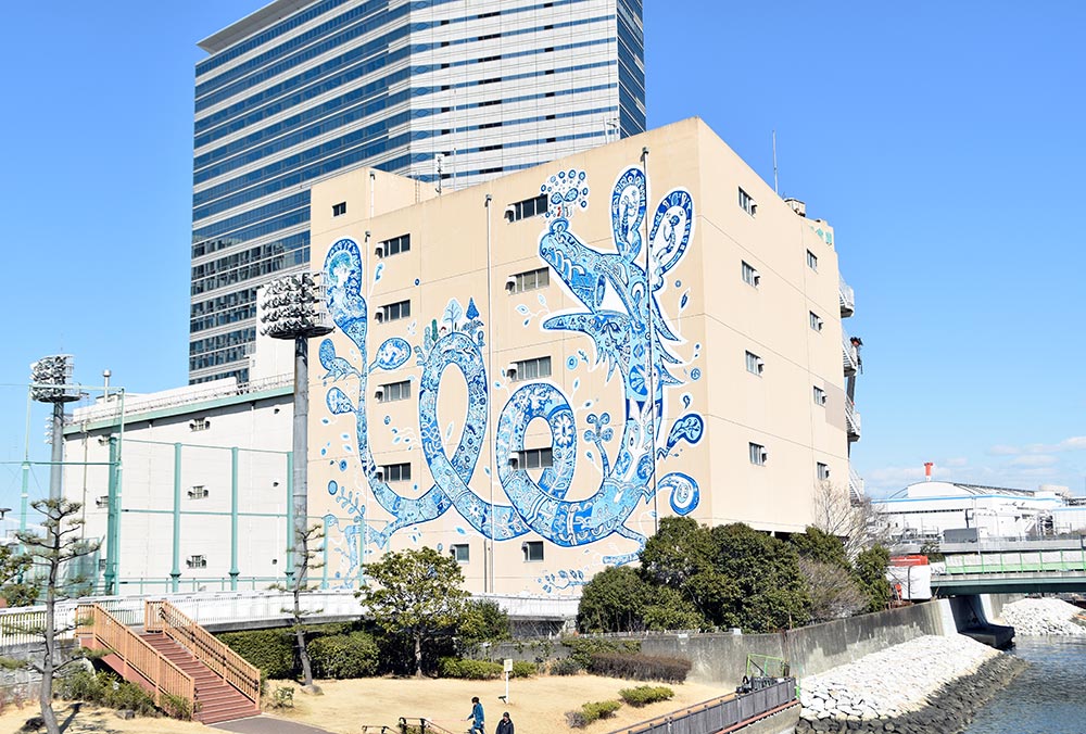 Tennoz Art Festival 2019/Art Work by Yusuke Asai